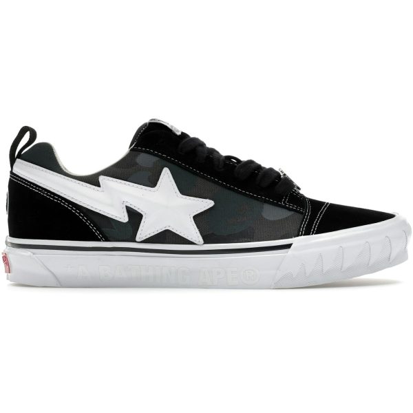 Vans Knu Skool Bape Camo Black