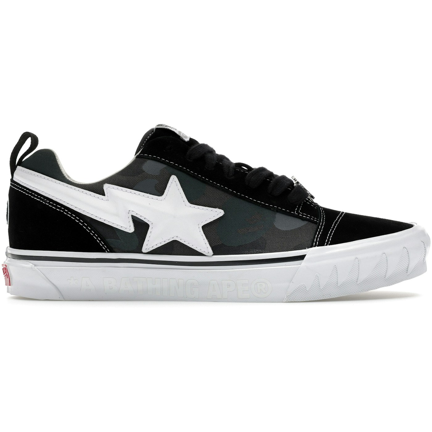 Vans Knu Skool Bape Camo Black
