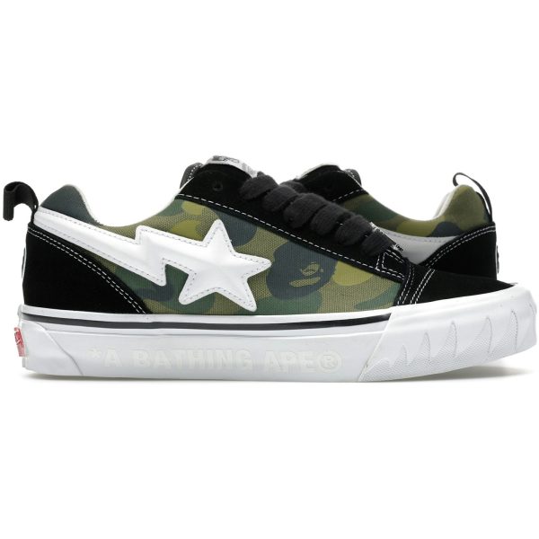 Vans Knu Skool Bape Camo Green