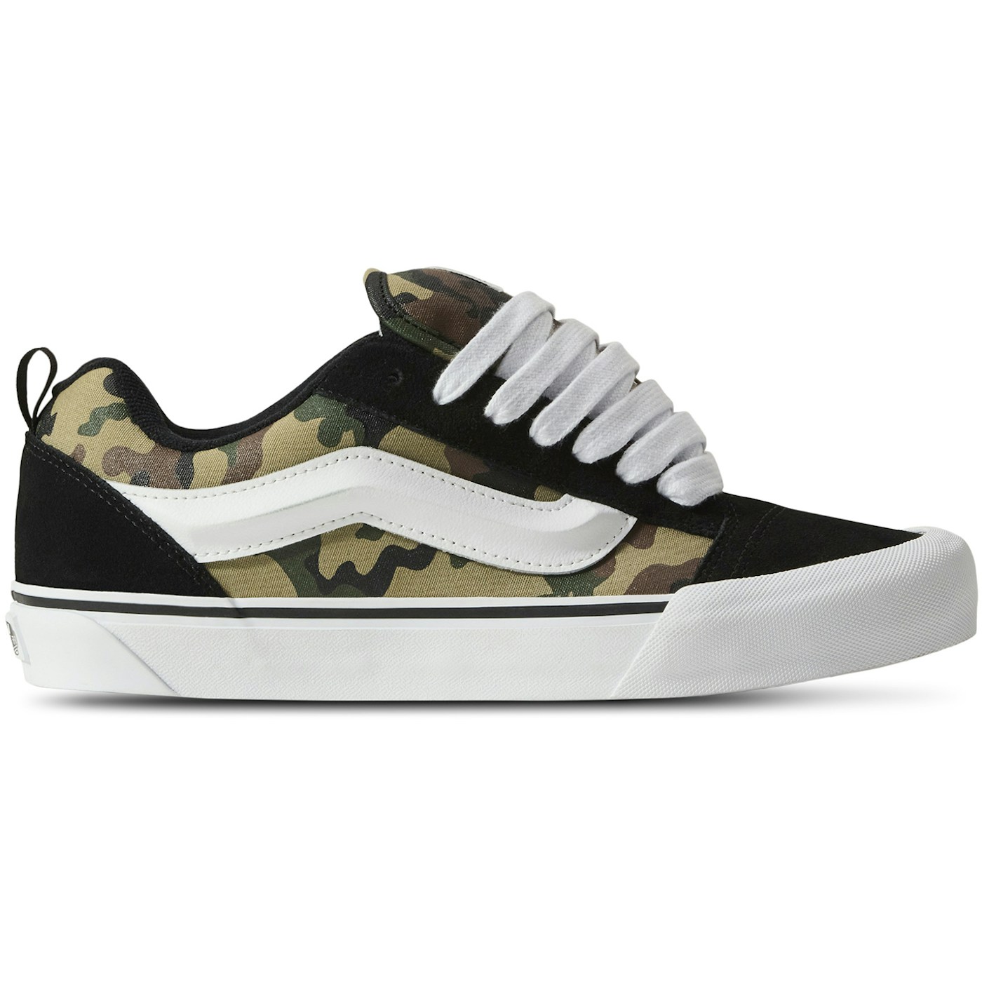 Vans Knu Skool Black Green Camo