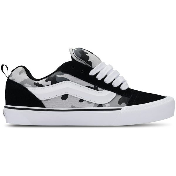 Vans Knu Skool Black White Camo