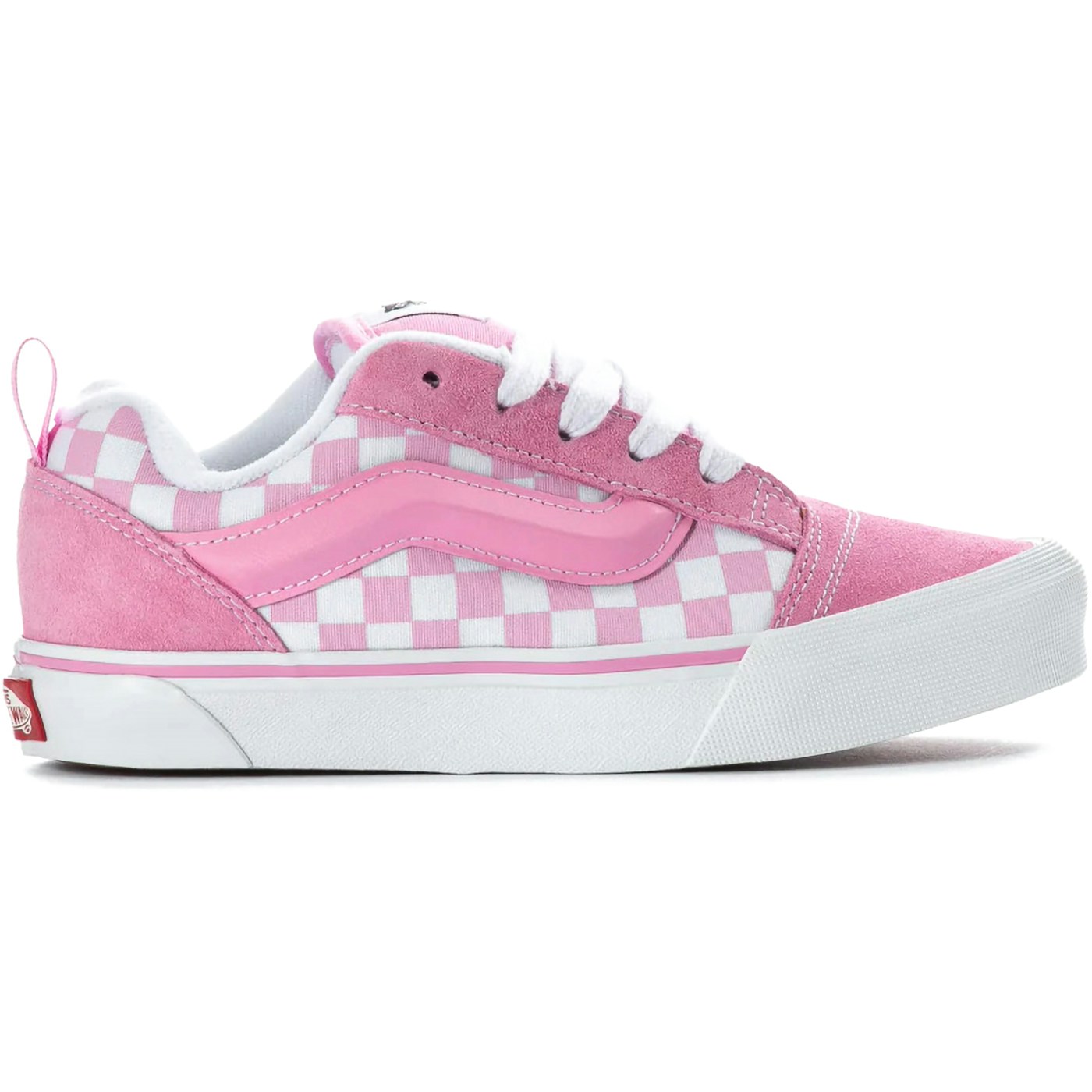 Vans Knu Skool Checkerboard Prism Pink White (PS)