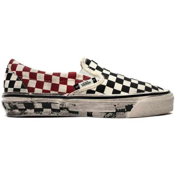 Vans LX Classic Slip-On 98 Act of Disagreement Black Checkerboard