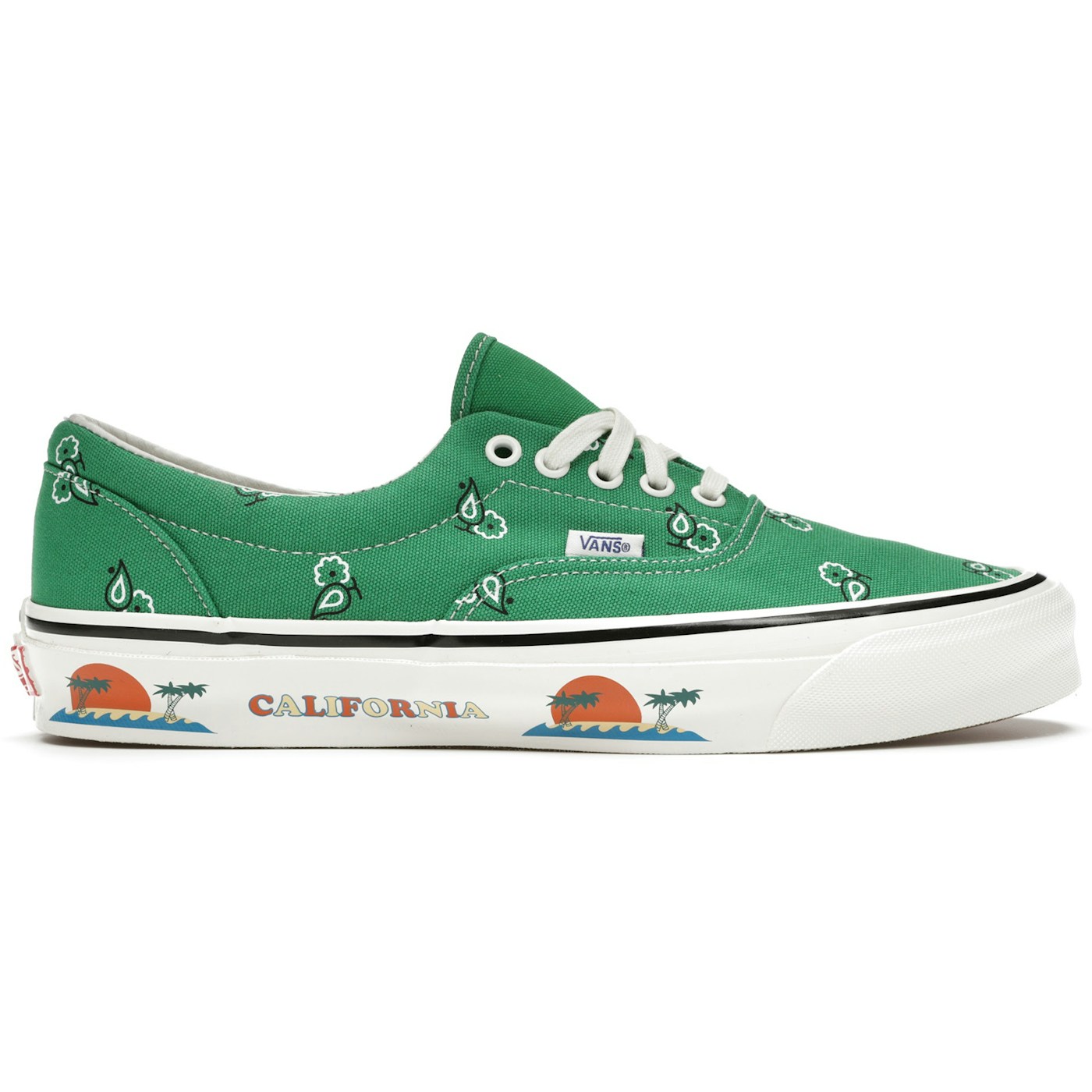 Vans OG Era Paisley Green