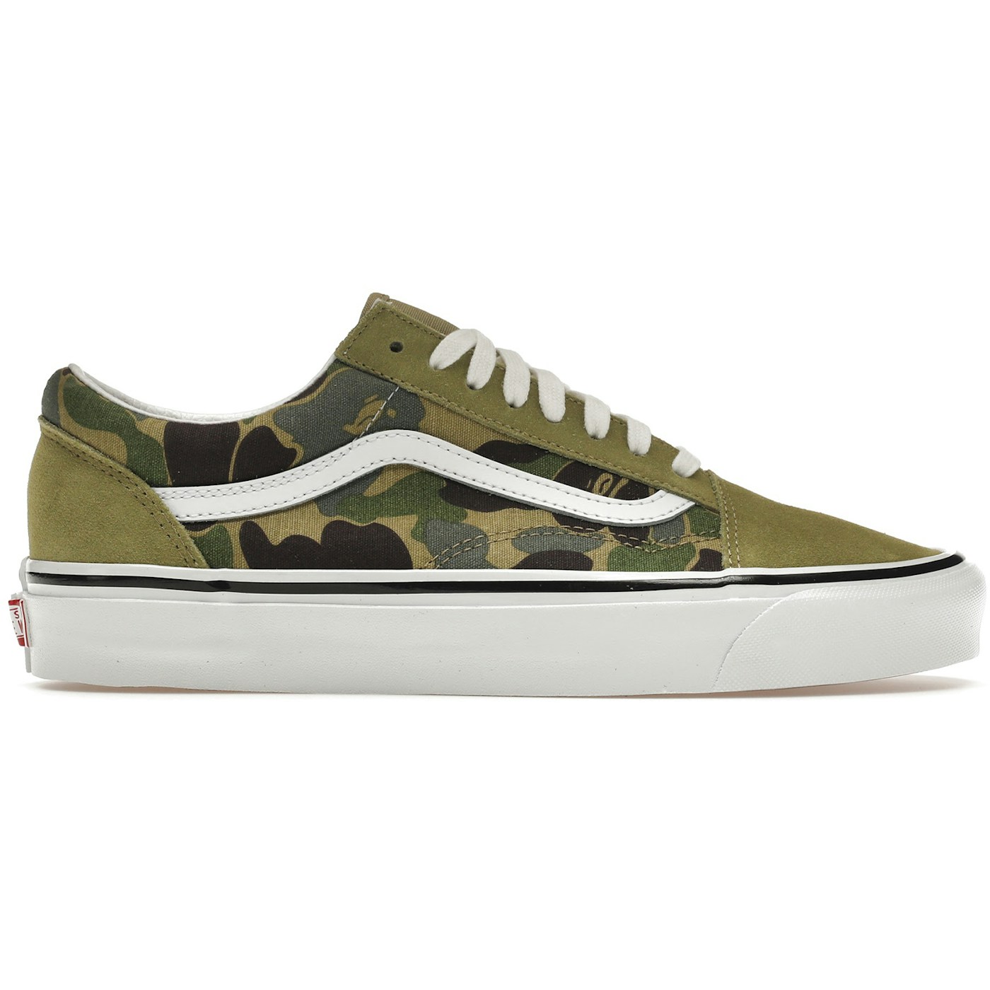 Vans Old Skool 36 DX Bape Green ABC Camo