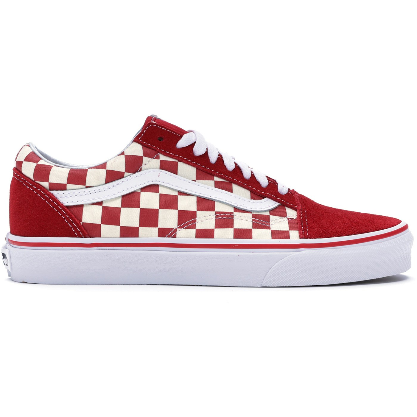 Vans Old Skool Checkerboard Racing Red