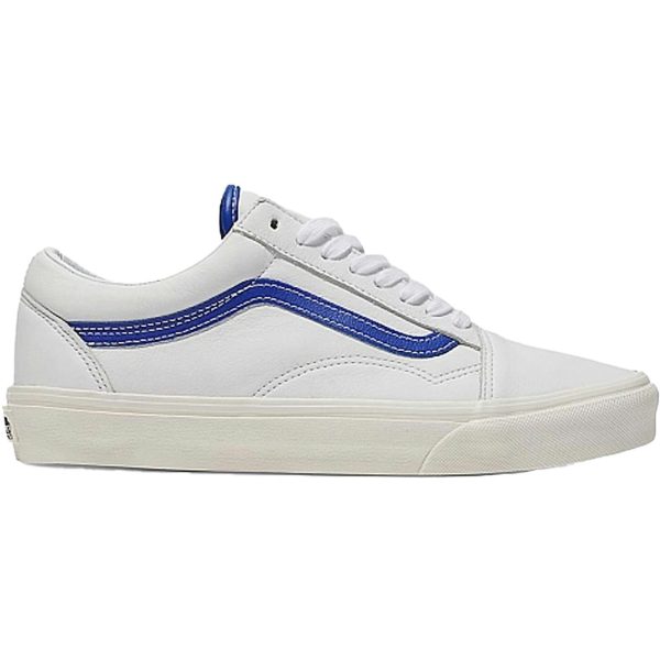 Vans Old Skool Leather White Blue