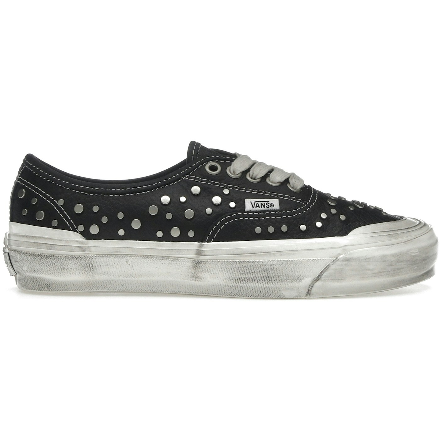 Vans Premium Authentic Nocturnal Black Studded Leather