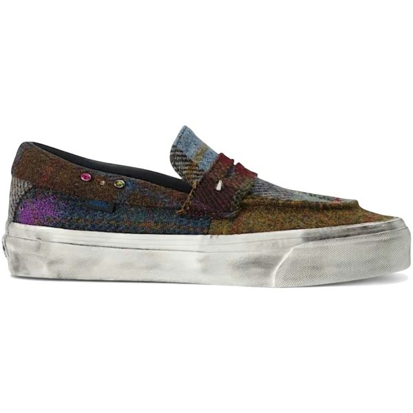 Vans Premium Loafer 53 Harris Tweed Brown