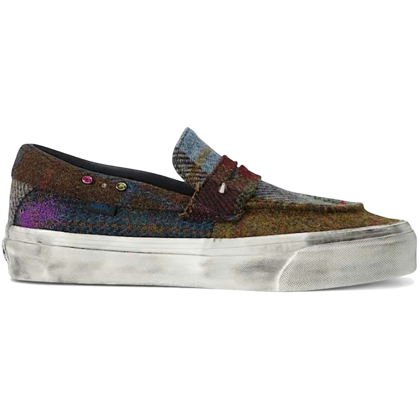 Vans Premium Loafer 53 Harris Tweed Brown
