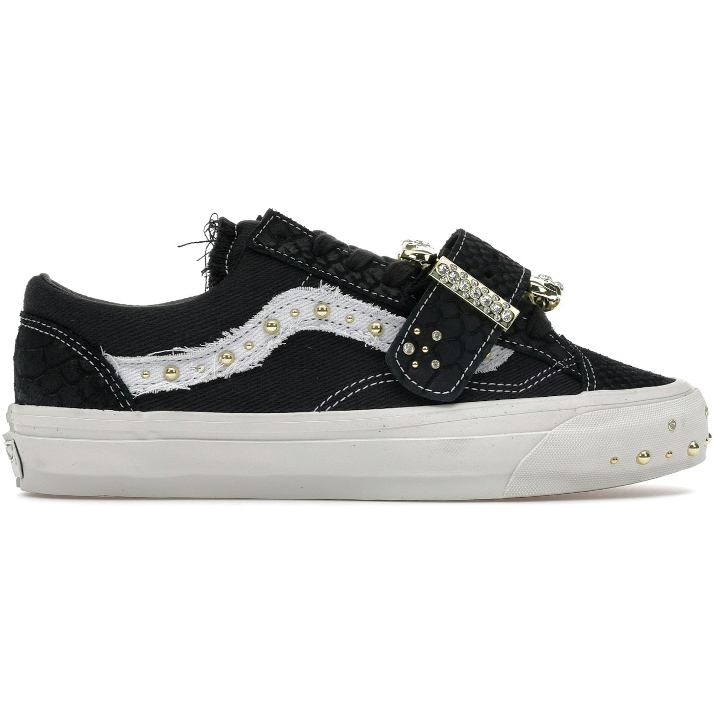 Vans Premium Old Skool 36 Metagirl Buckle Black White