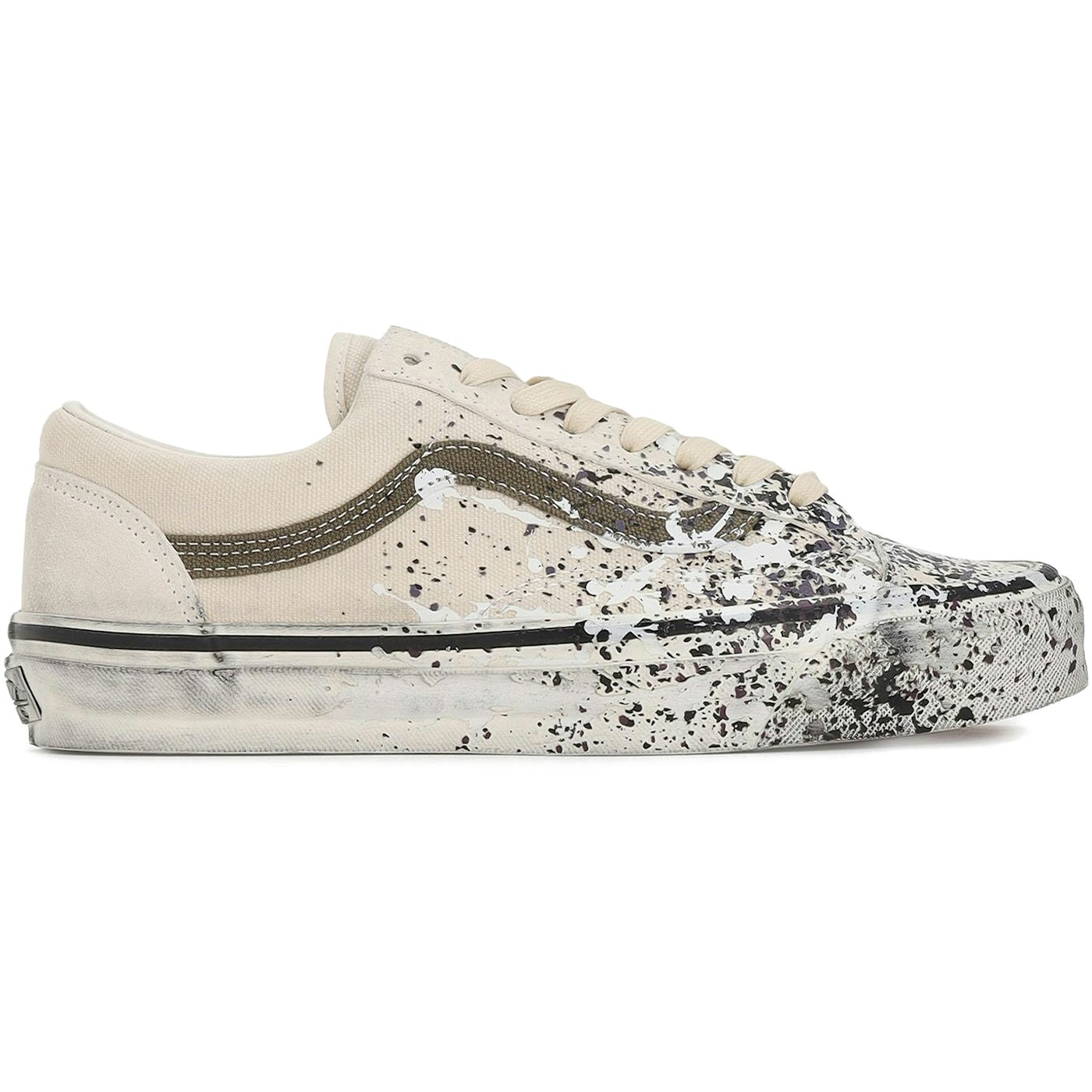 Vans Premium Old Skool 36 Paint Splatter Turtledove 2 Vans Premium Old Skool 36 Paint Splatter Turtledove