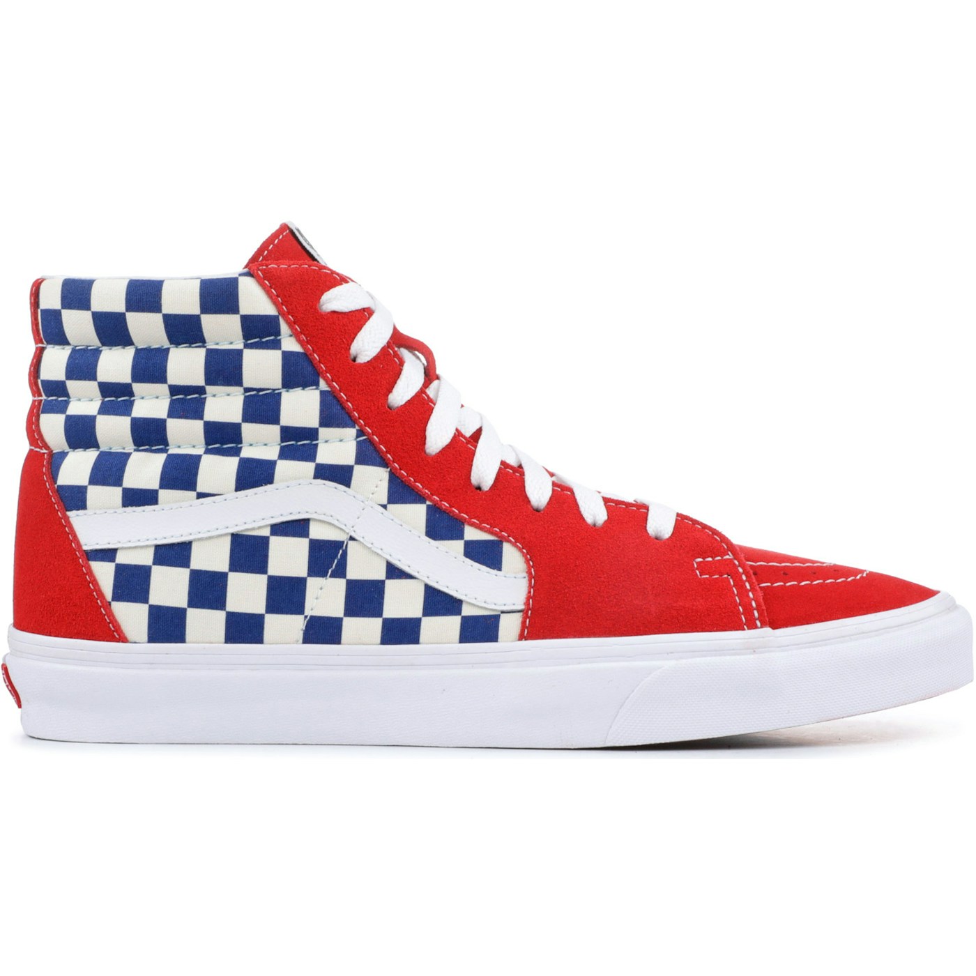 Vans Sk8-Hi BMX Checkerboard True Blue Red