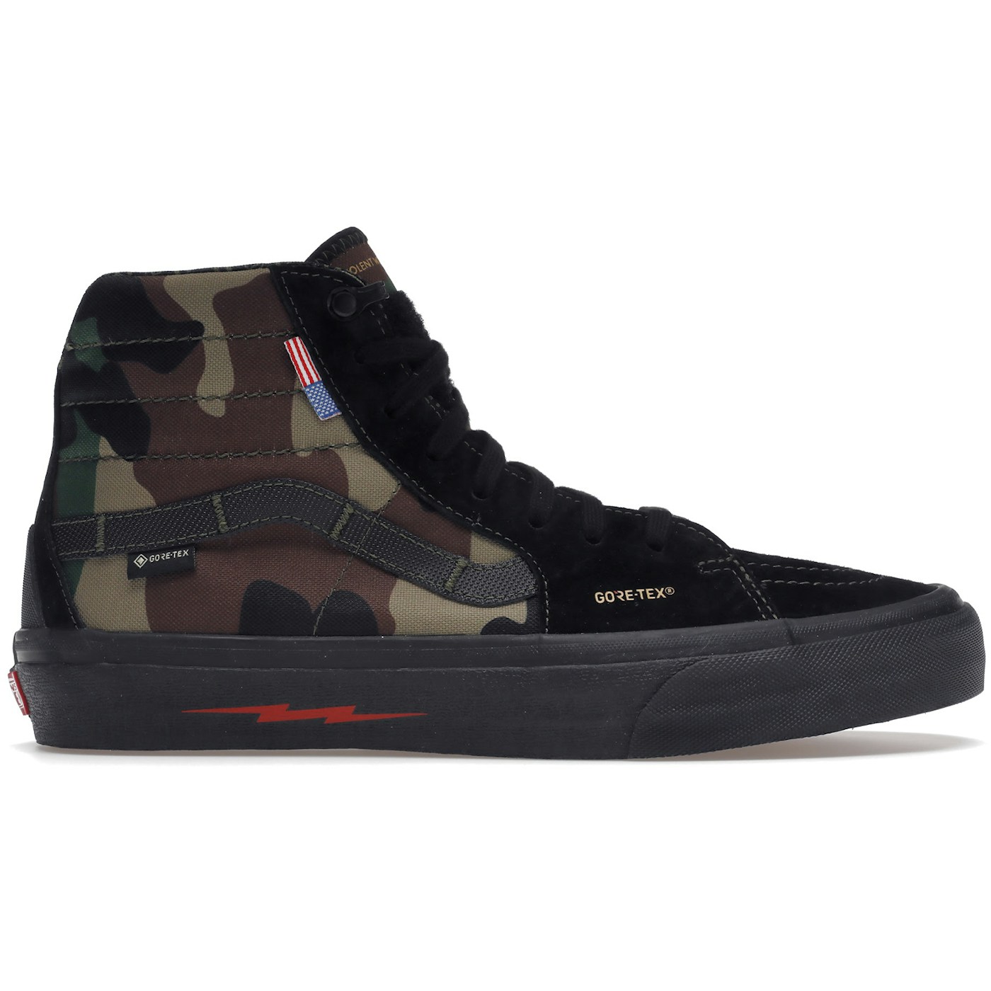 Vans Sk8-Hi Notchback GORE-TEX DEFCON Woodland Camo