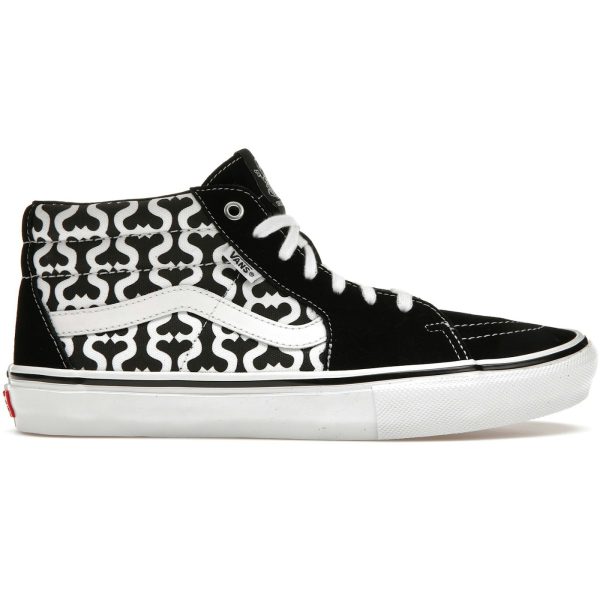 Vans Skate Grosso Mid Supreme Monogram S Logo Black