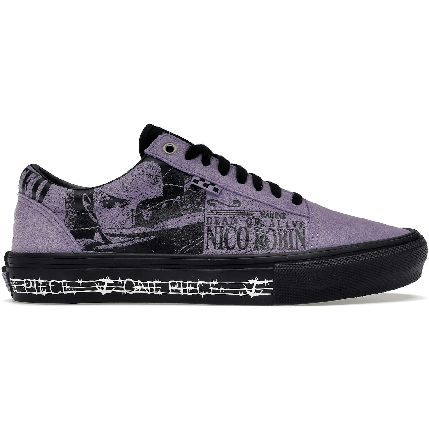 Vans Skate Old Skool One Piece Nico Robin 1 Vans Skate Old Skool One Piece Nico Robin