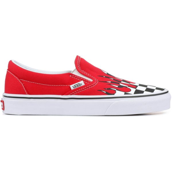 Vans Slip-On Checker Flame Red