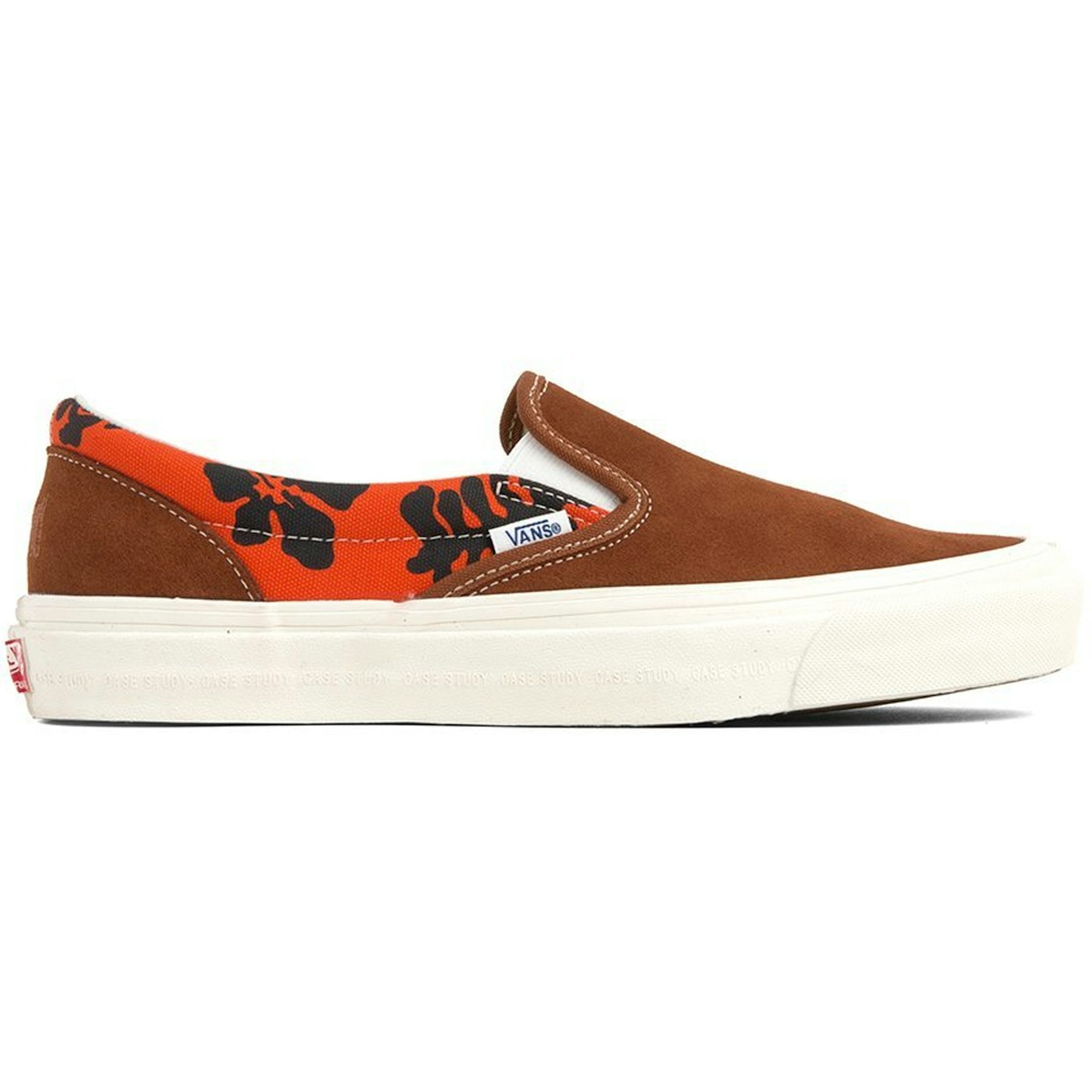 Vans Slip-On Modernica Orange Hawaiian Print