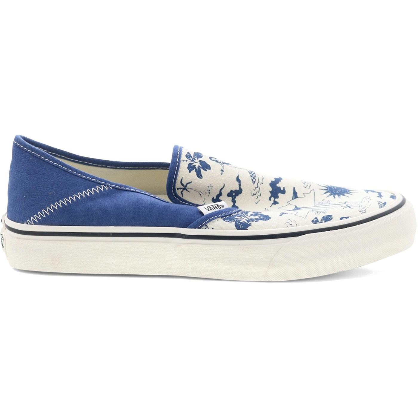 Vans Slip-On SF Funny Printing True Navy