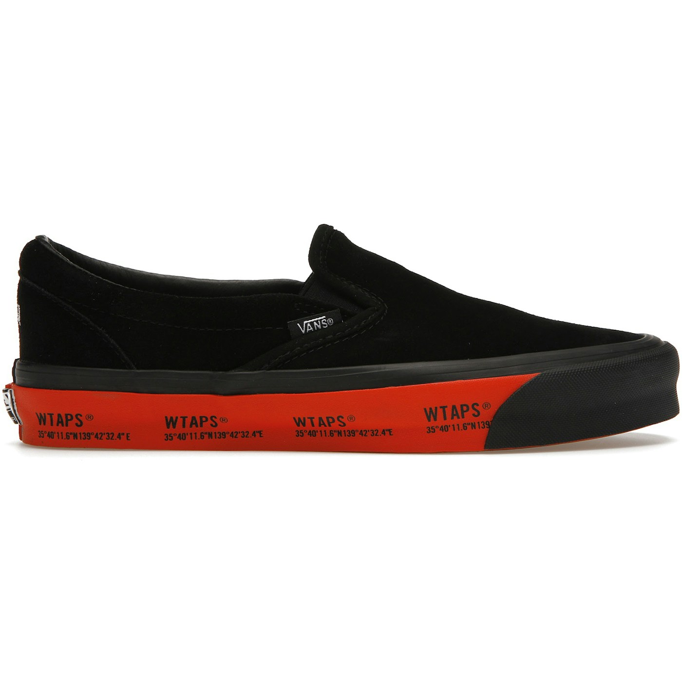 Vans Slip-On WTAPS Black Orange
