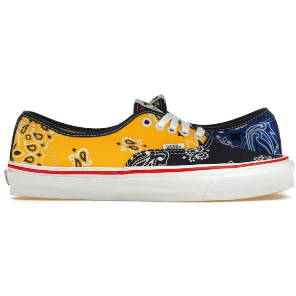 Vans Vault OG Authentic LX Bedwin & the Heartbreakers Multi-Color Yellow Bandana