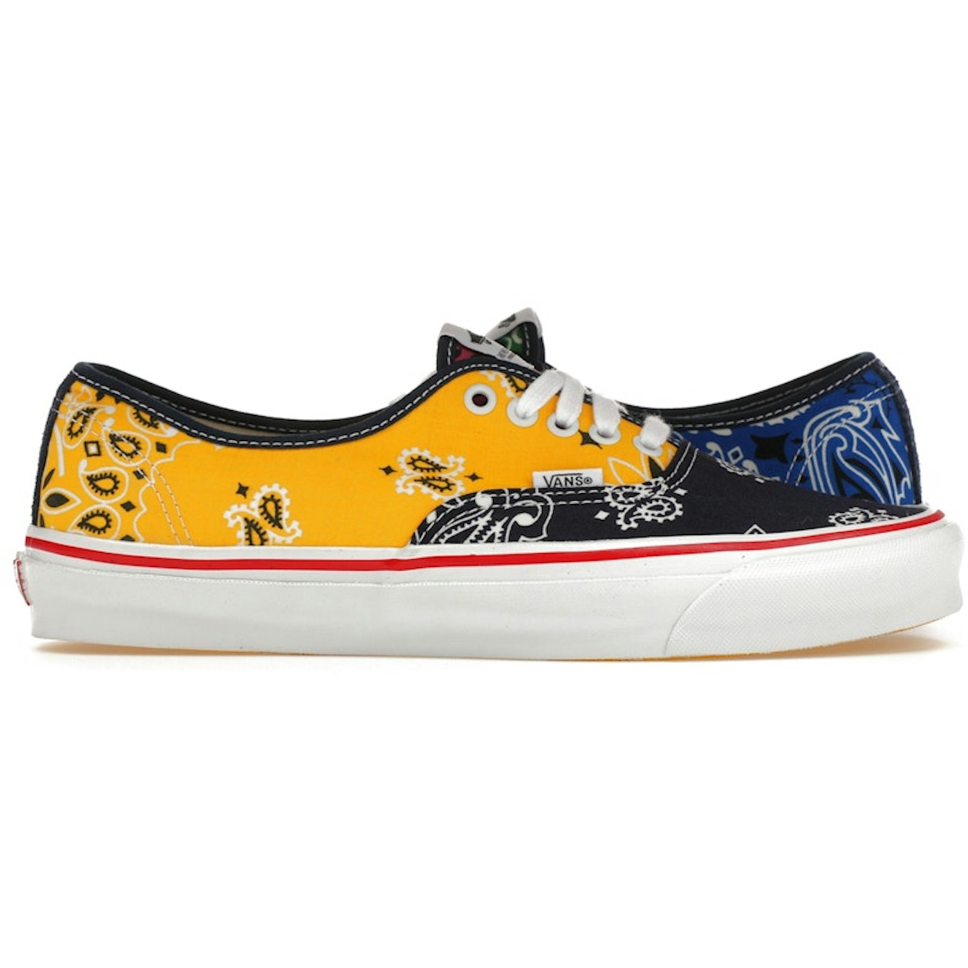 Vans Vault OG Authentic LX Bedwin & the Heartbreakers Multi-Color Yellow Bandana