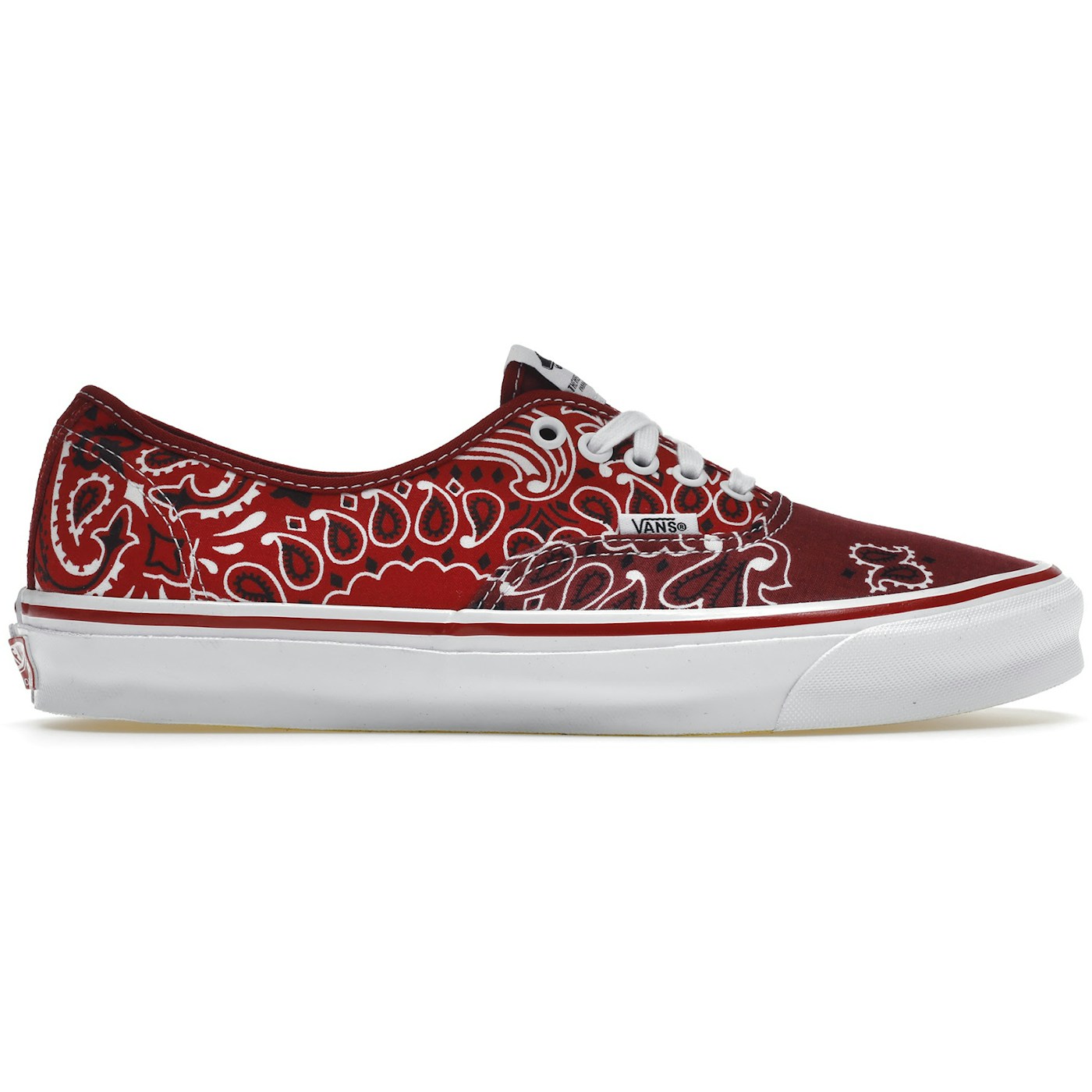 Vans Vault OG Authentic LX Bedwin & the Heartbreakers Red Bandana