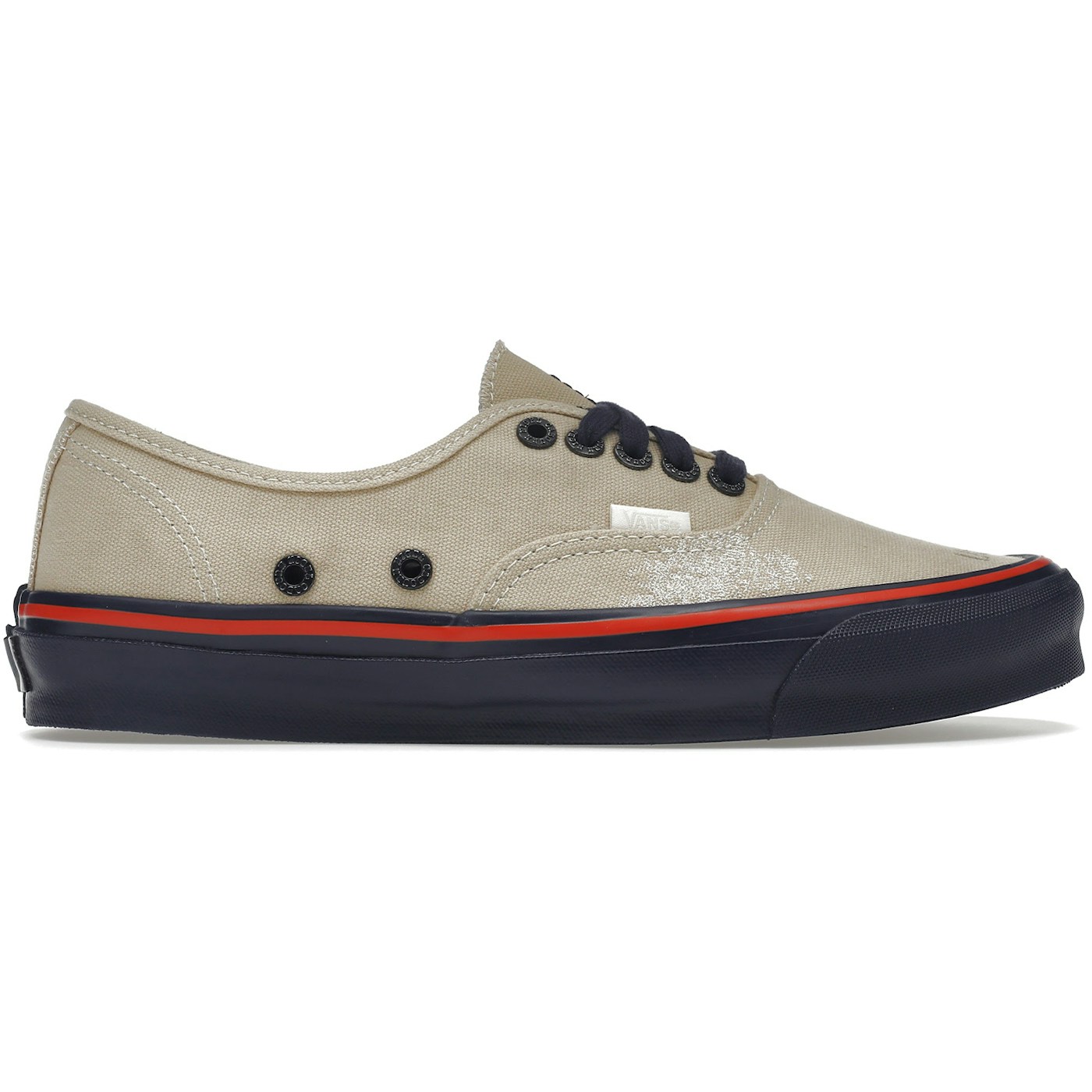 Vans Vault OG Authentic LX Nigel Cabourn Natural Navy 1 Vans Vault OG Authentic LX Nigel Cabourn Natural Navy