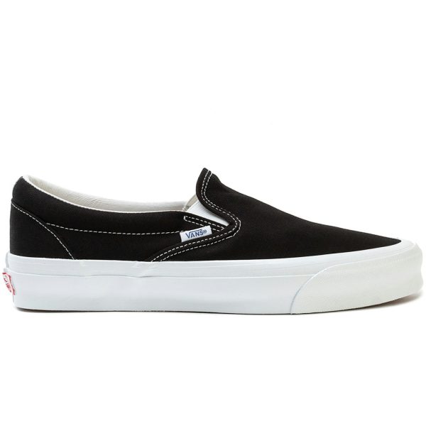 Vans Vault OG Classic Slip-On LX Canvas Black White