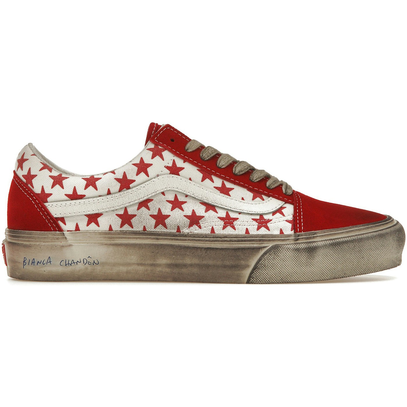 Vans Vault OG Old Skool LX Bianca Chandon Red White
