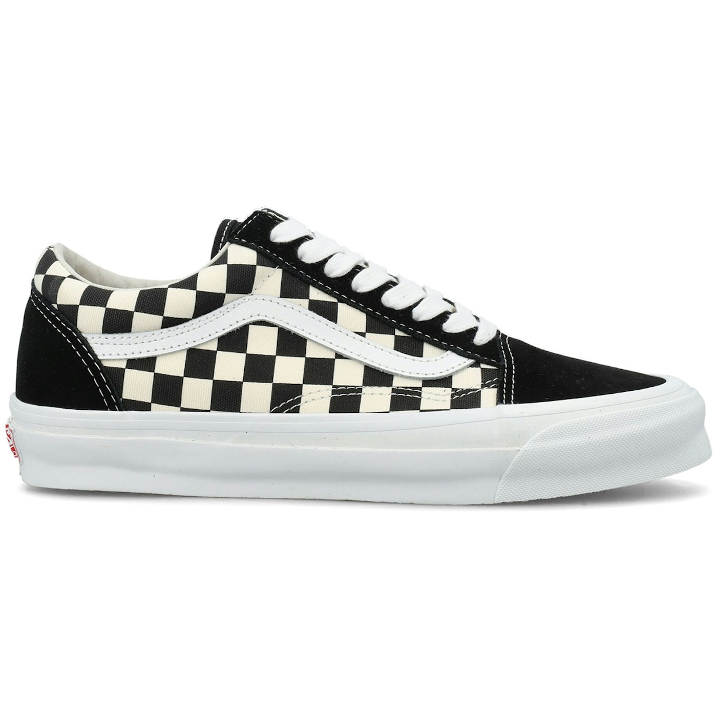 Vans Vault UA OG Old Skool LX Checkerboard Black 2 Vans Vault UA OG Old Skool LX Checkerboard Black