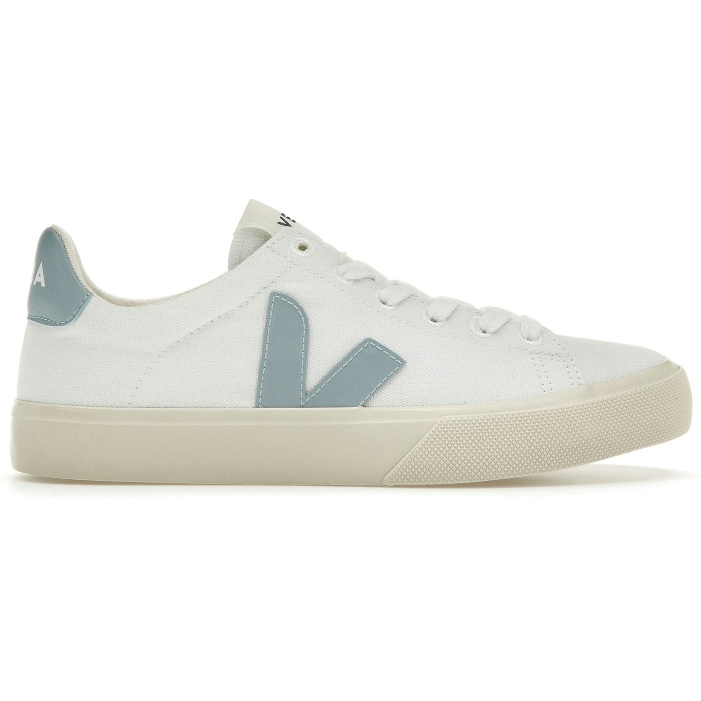 Veja Campo Canvas White Steel
