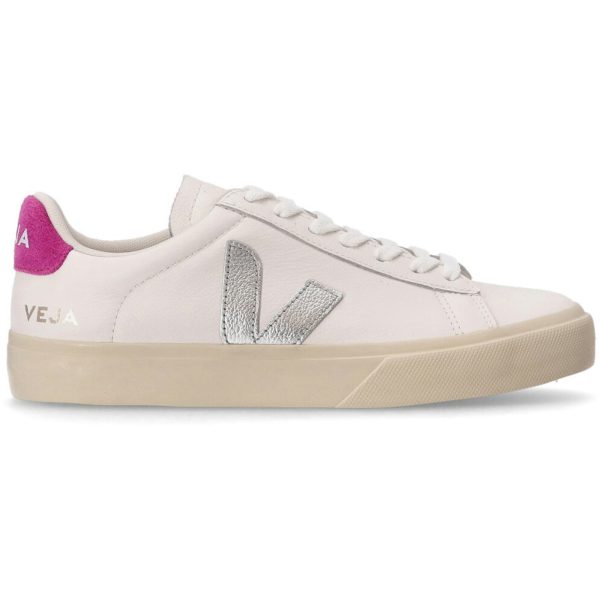 Veja Campo Chromefree White Silver Ultraviolet (Womens)