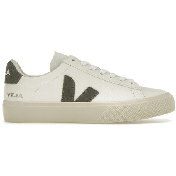 Veja Campo Low Chromefree Leather White Kaki