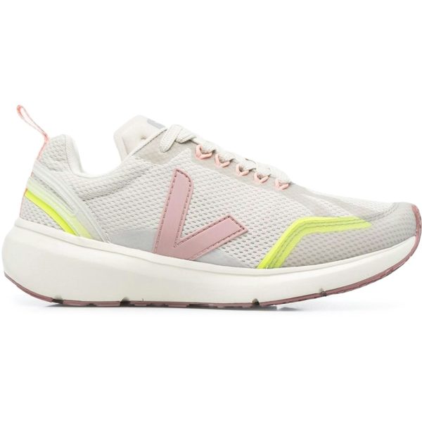 Veja Condor 2 Alveomesh Natural Babe Jaune-Fluo