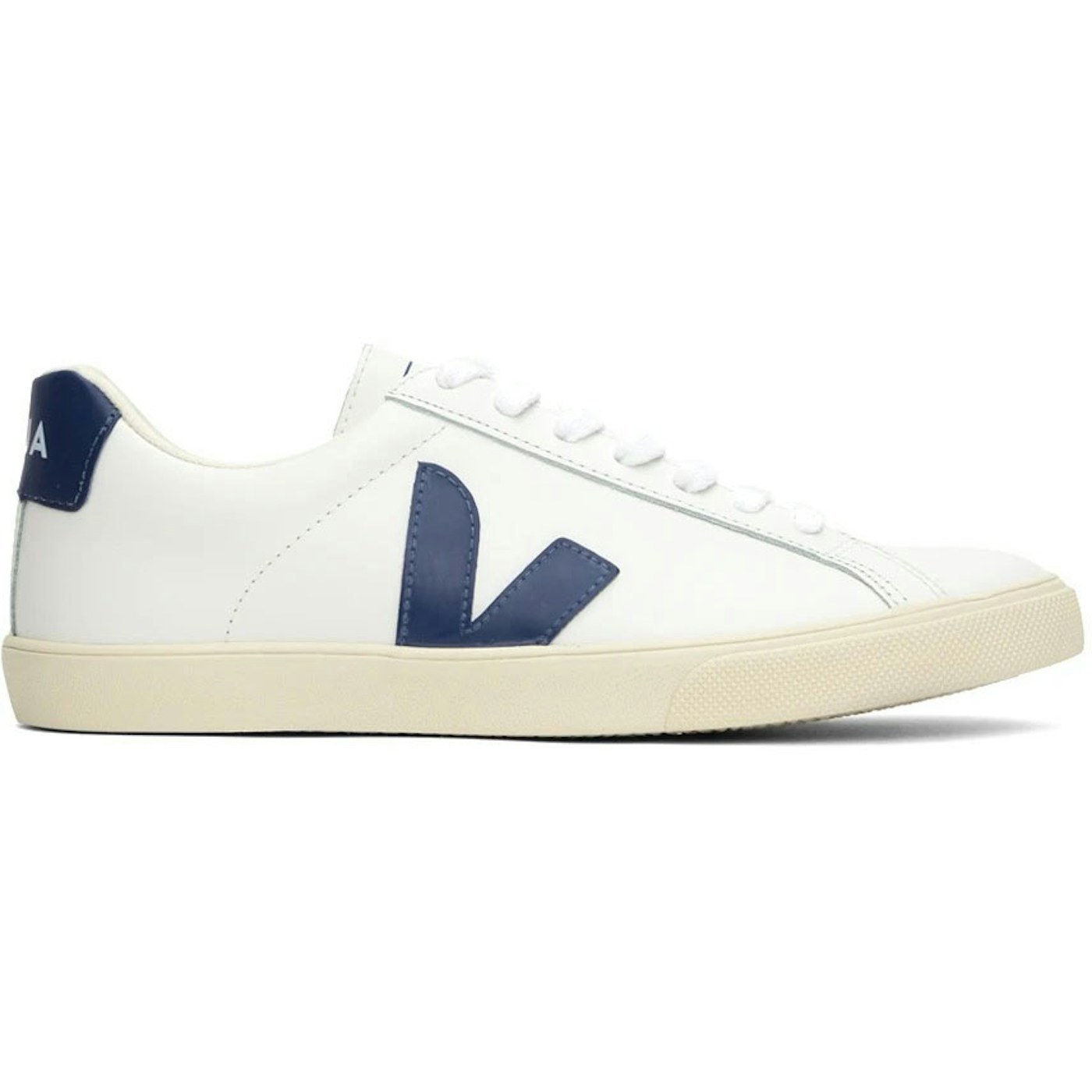 Veja Esplar Leather White Cobalt