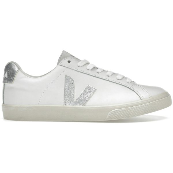 Veja Esplar Leather White Silver