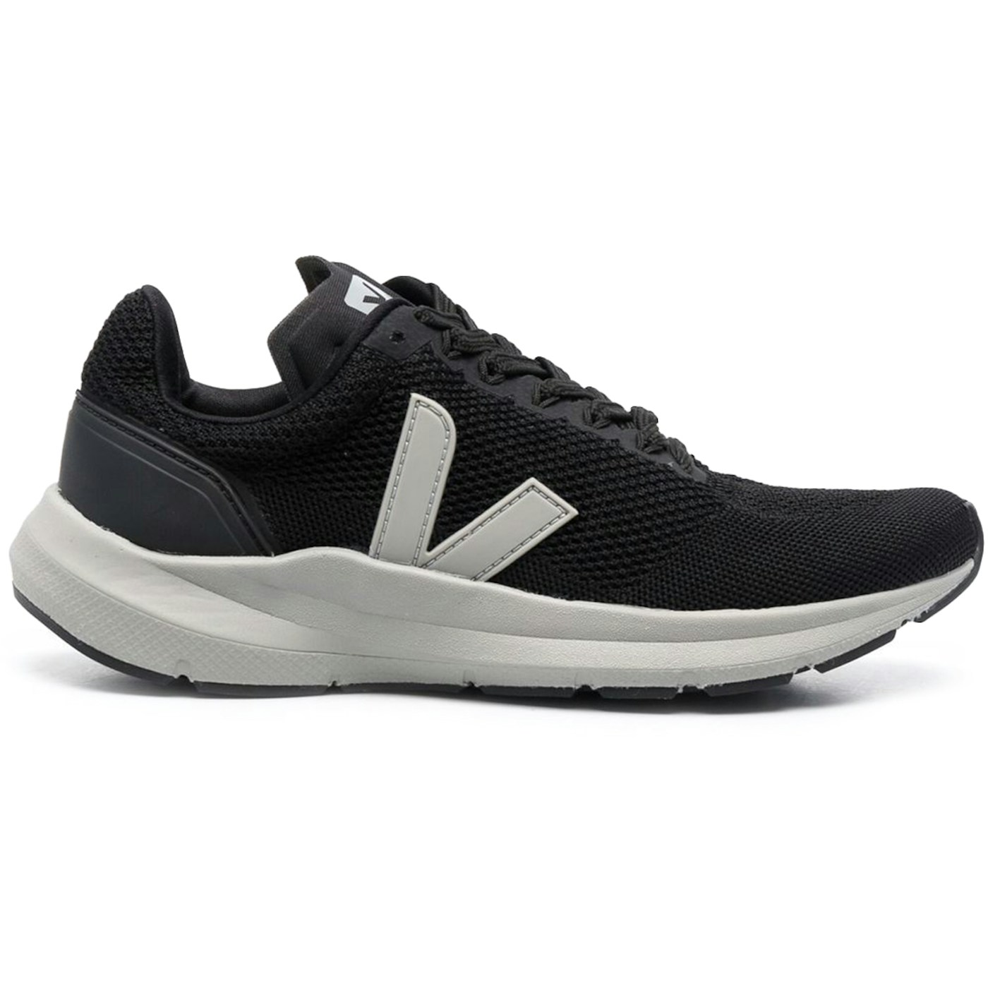 Veja Marlin V-Knit Black Oxford Grey (Womens)