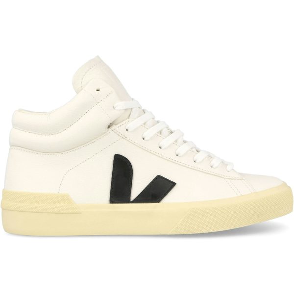 Veja Minotaur Chromefree Leather White Black Butter (Womens)