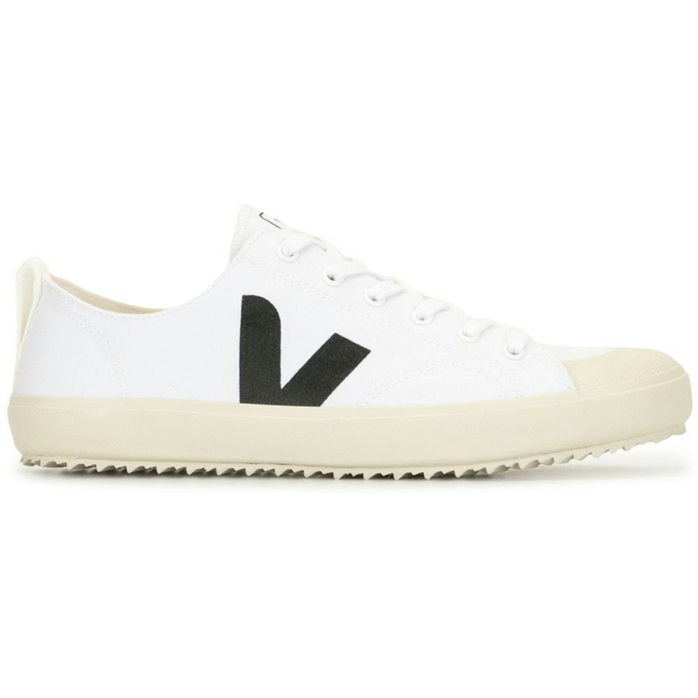 Veja Nova Low Canvas White Black 1 Veja Nova Low Canvas White Black