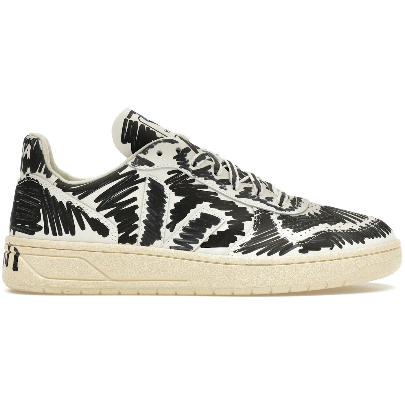 Veja V-10 Leather Marni Marsala Black White