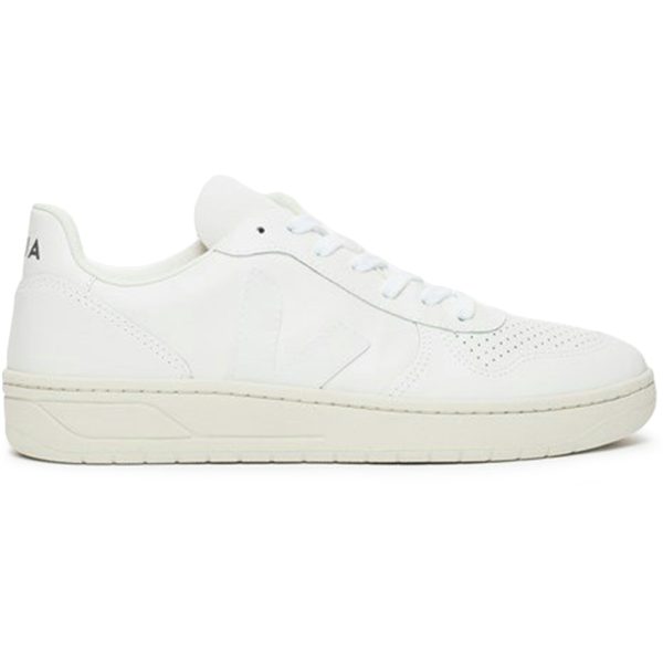 Veja V-10 Leather White White
