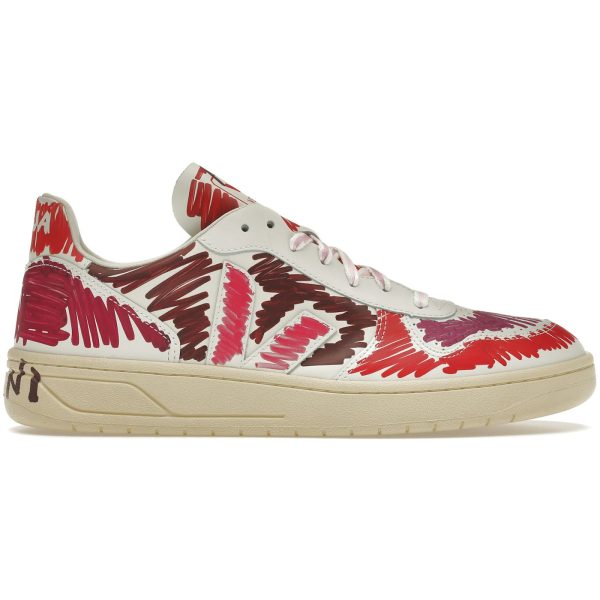 Veja V-10 Leather x Marni Marsala Multi
