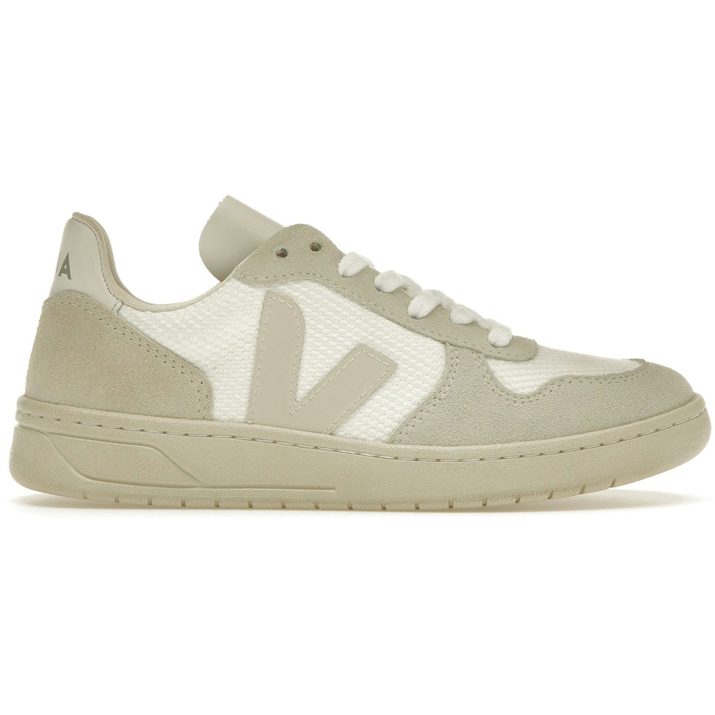 Veja V-10 Mesh White Natural (Womens) 2 Veja V-10 Mesh White Natural (Womens)