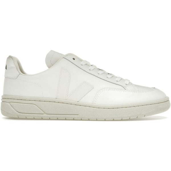 Veja V-12 Leather Full White