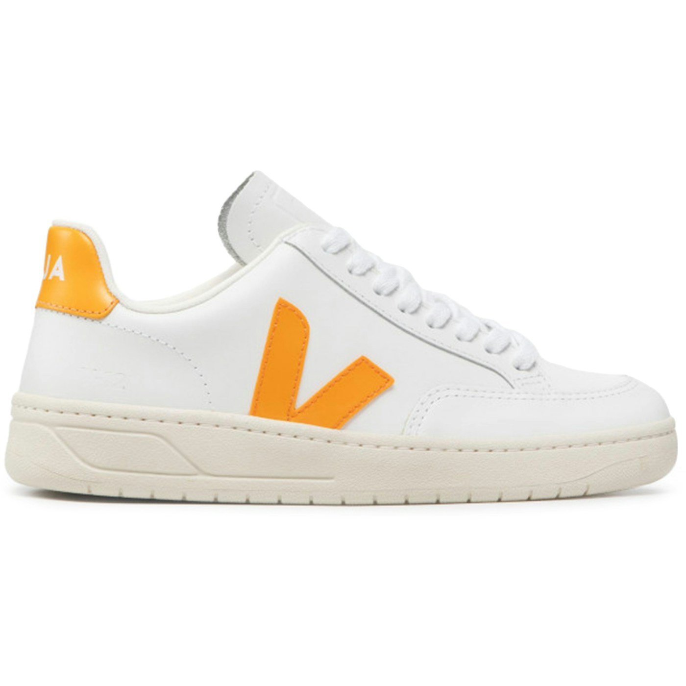 Veja V-12 Leather White Ouro (Womens)