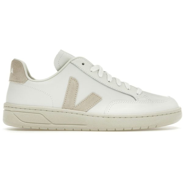 Veja V-12 Leather White Sable