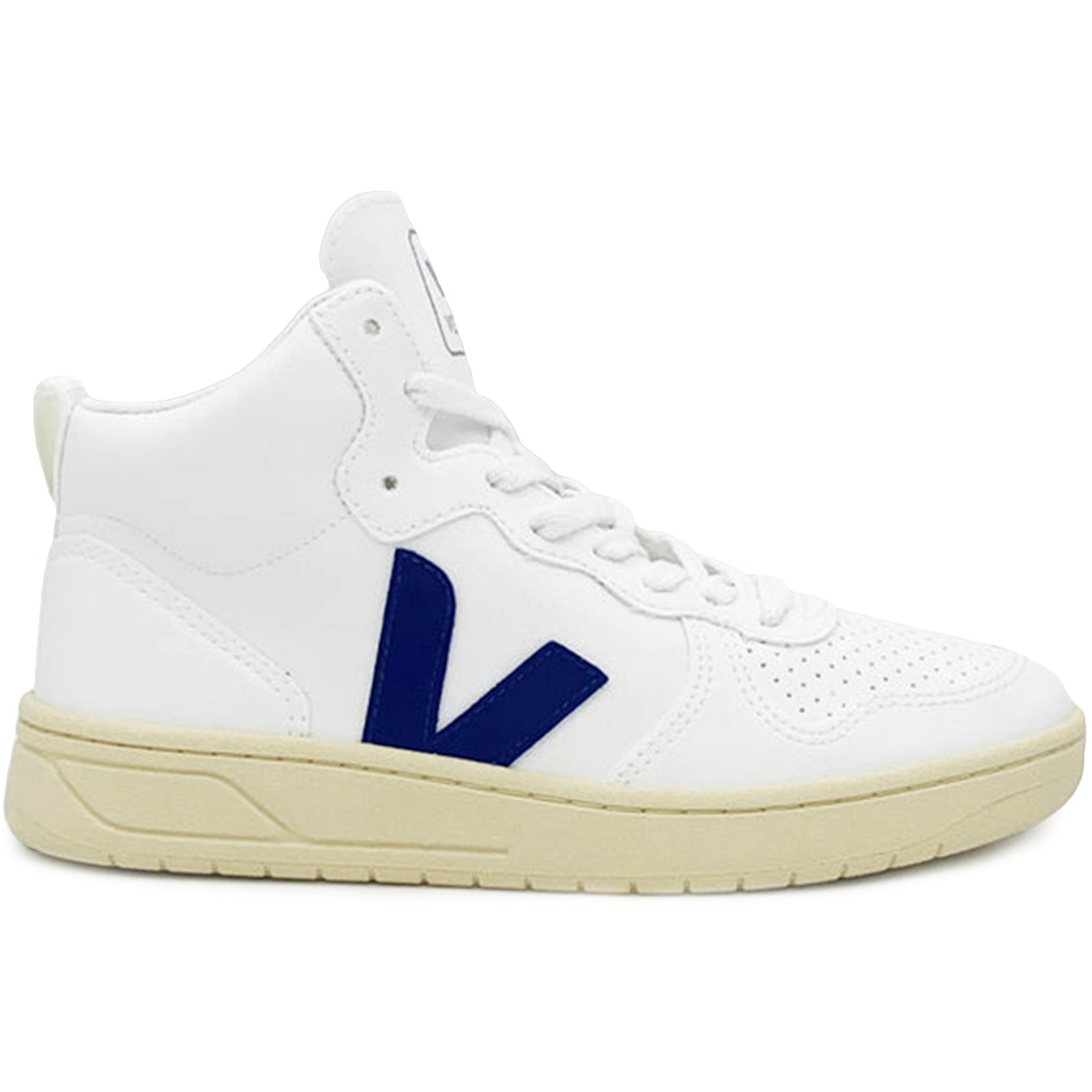 Veja V-15 CWL White Cobalt Butter