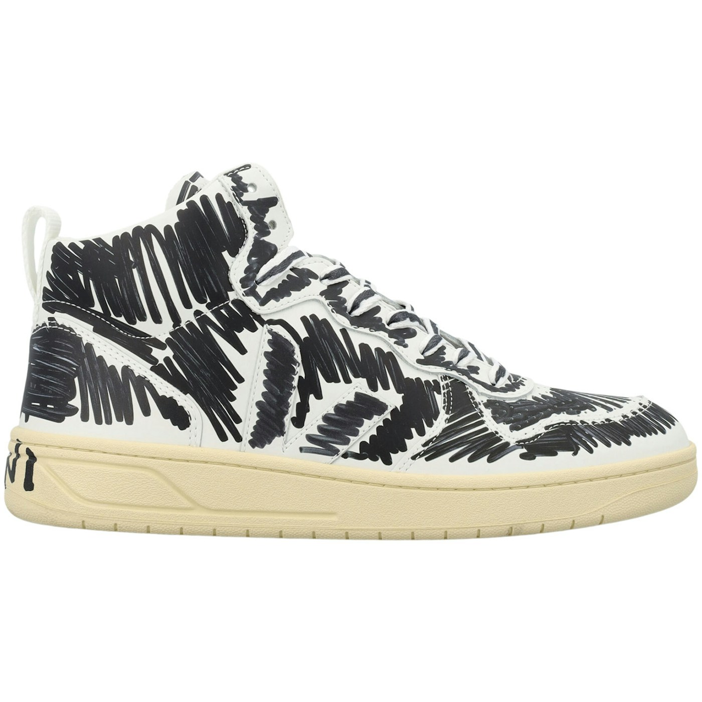 Veja V-15 Leather Marni Marsala Black White 2 Veja V-15 Leather Marni Marsala Black White