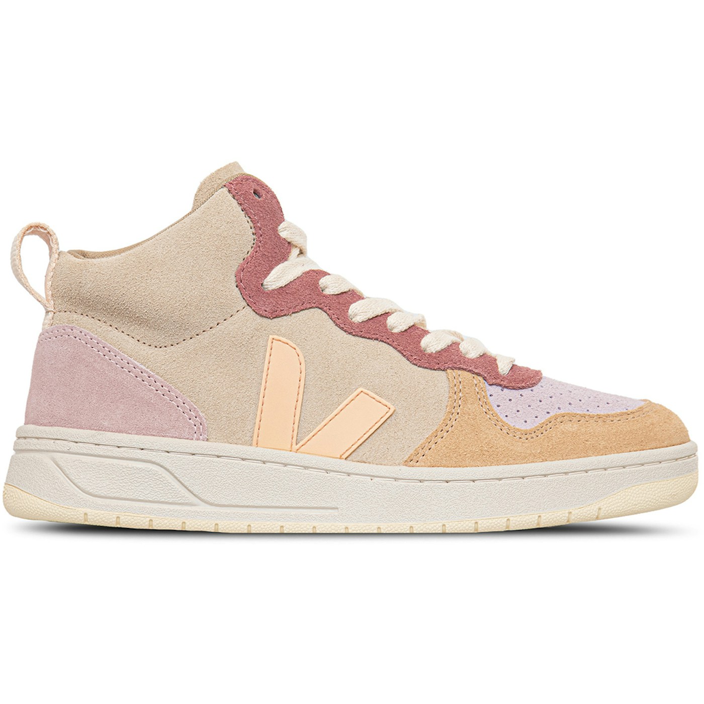 Veja V-15 Suede Multico Peach (Womens)